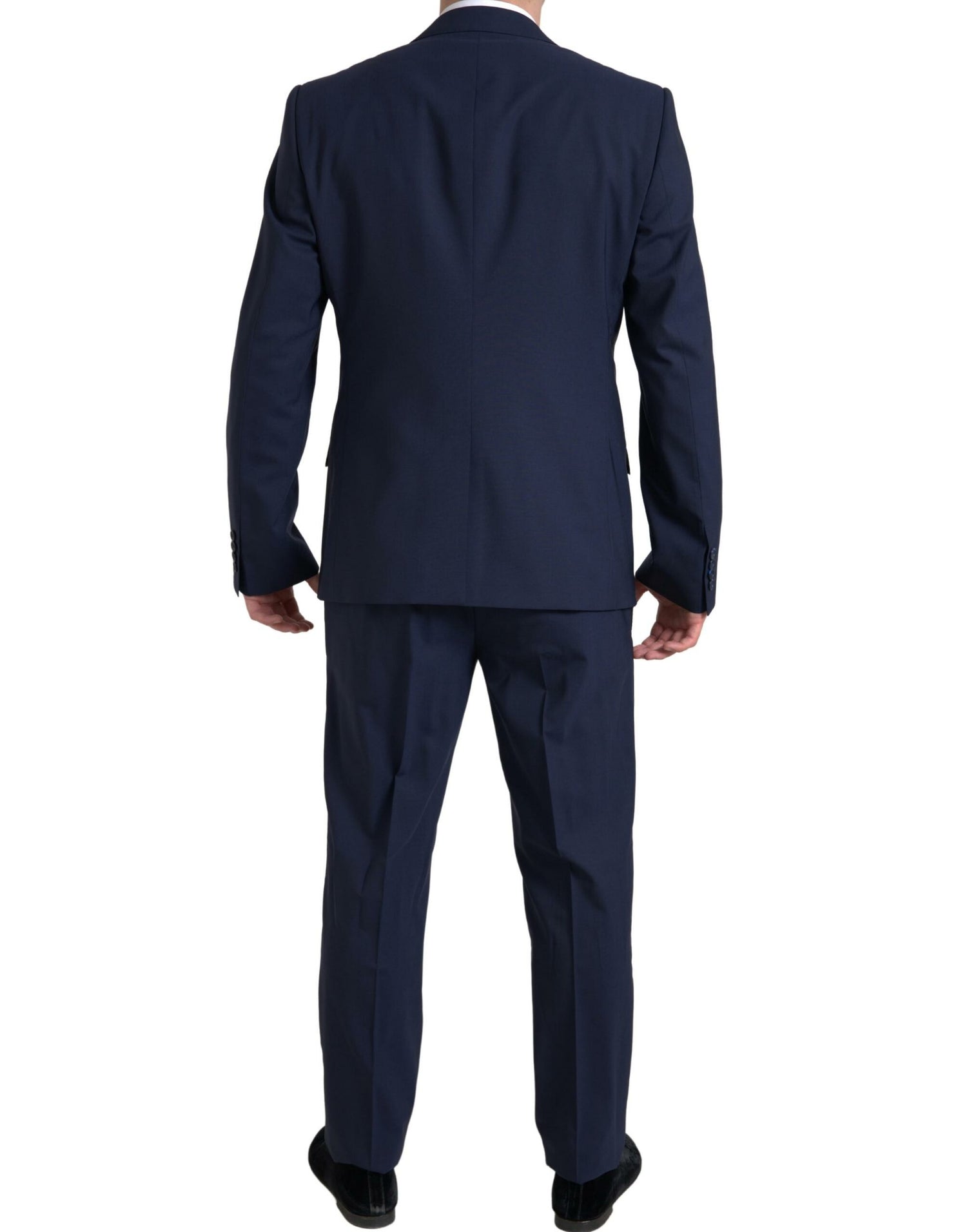 Dolce &amp; Gabbana Elegant Blue Martini Slim Fit Two-Piece Suit