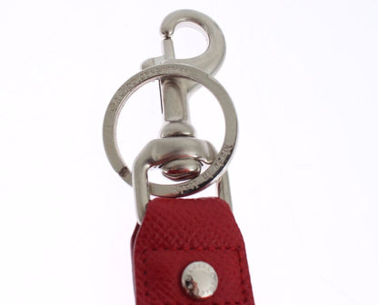 Dolce &amp; Gabbana Multicolor Sicily Raffia Leather Keychain