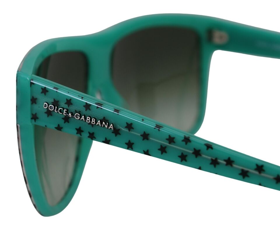 Dolce &amp; Gabbana Chic Square Sunglasses with Star Pattern