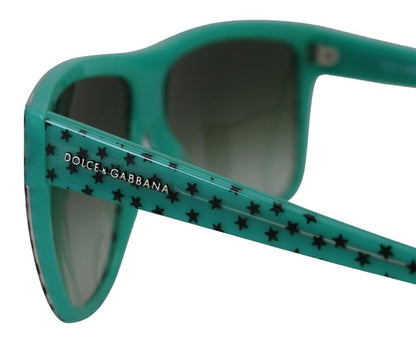 Dolce &amp; Gabbana Chic Square Sunglasses with Star Pattern