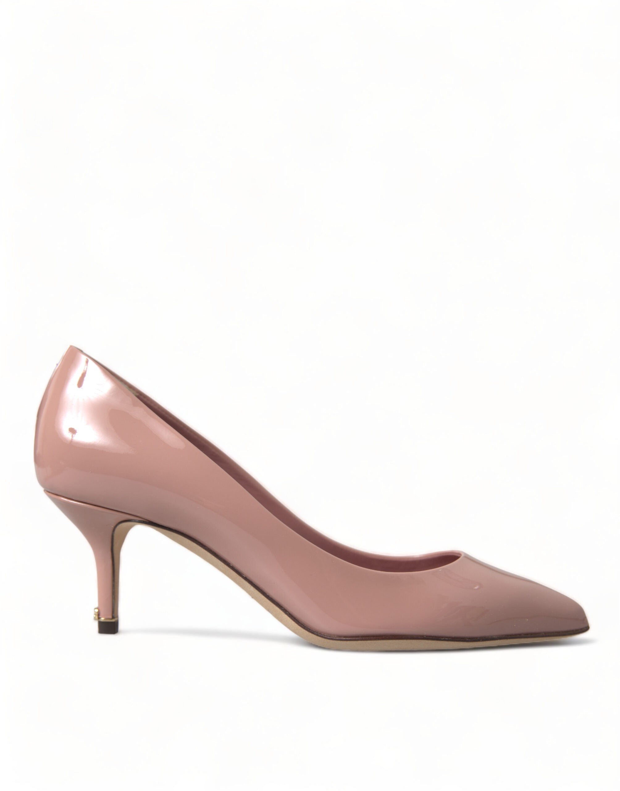 Dolce &amp; Gabbana Pink Patent Stiletto Pumps - Elevate Your Glamour