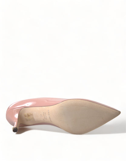 Dolce &amp; Gabbana Pink Patent Stiletto Pumps - Elevate Your Glamour