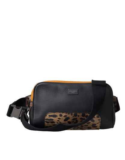 Dolce &amp; Gabbana Exotic Leather Leopard Belt Bag