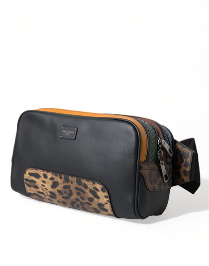 Dolce &amp; Gabbana Exotic Leather Leopard Belt Bag