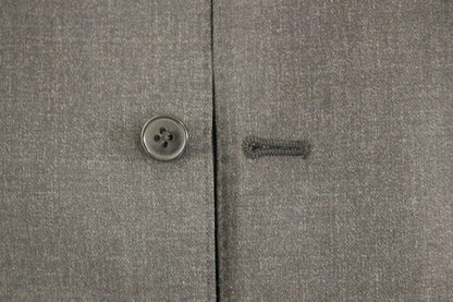 Dolce &amp; Gabbana Elegant Gray Wool Formal Dress Vest