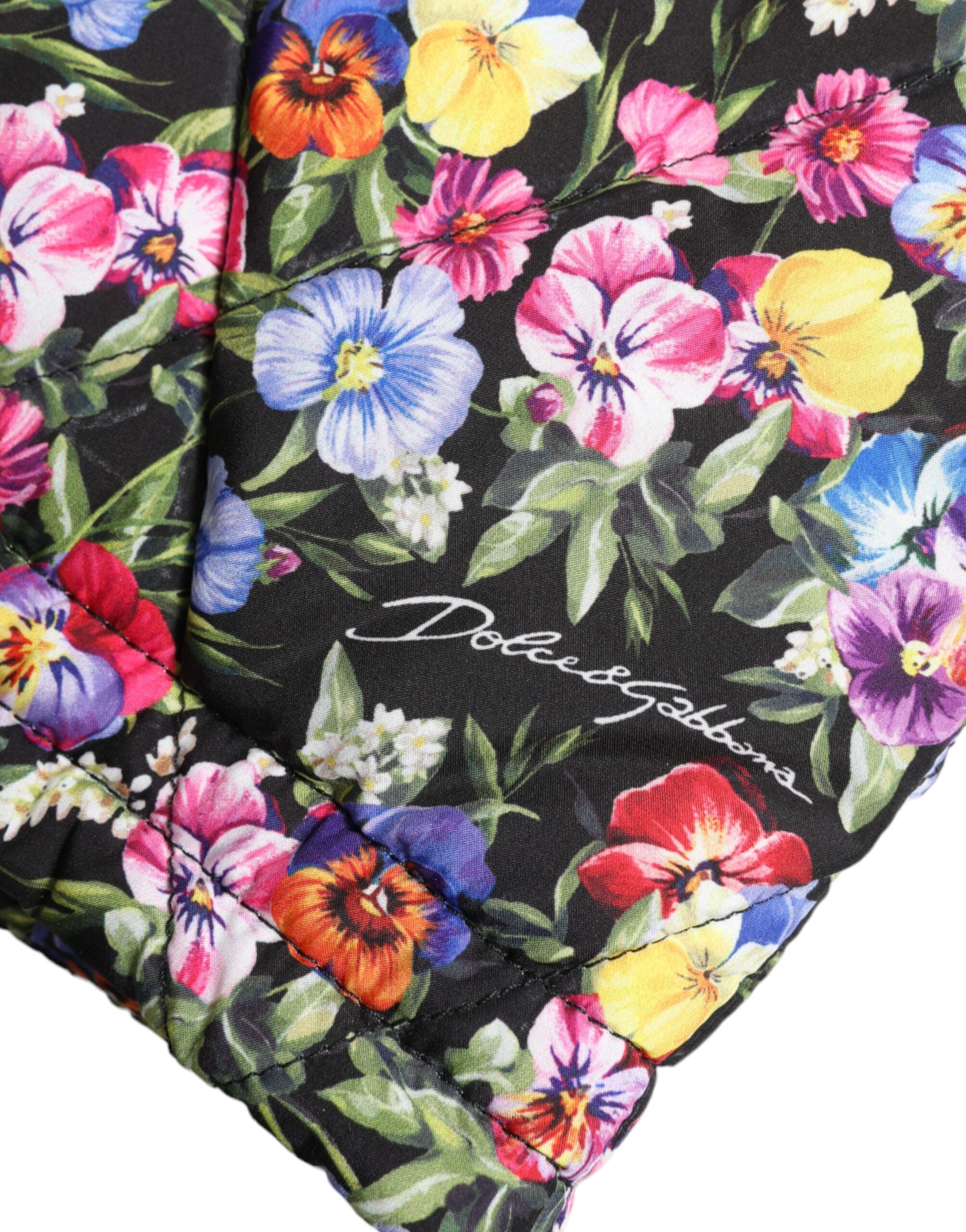 Dolce &amp; Gabbana Vibrant High Waist Floral Shorts