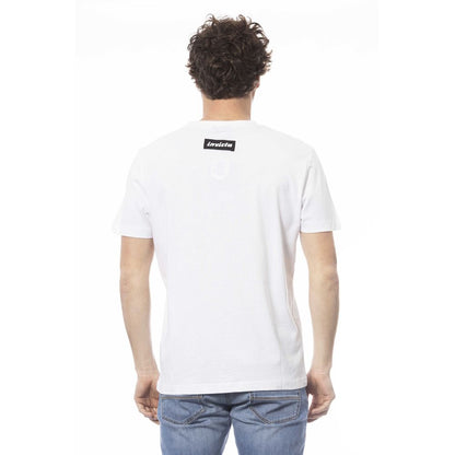 Invicta White Cotton Men T-Shirt