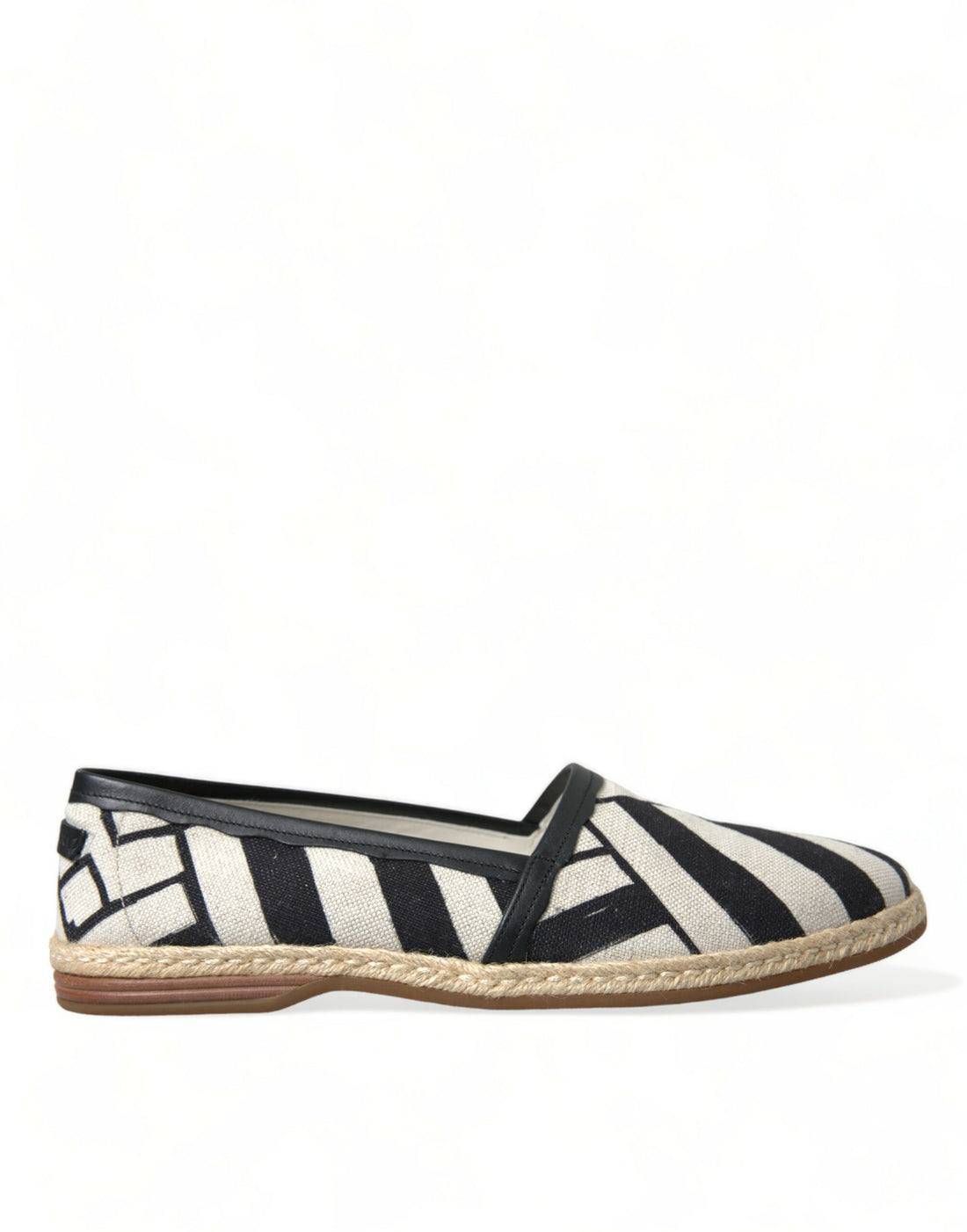 Dolce &amp; Gabbana Chic Striped Canvas Espadrilles