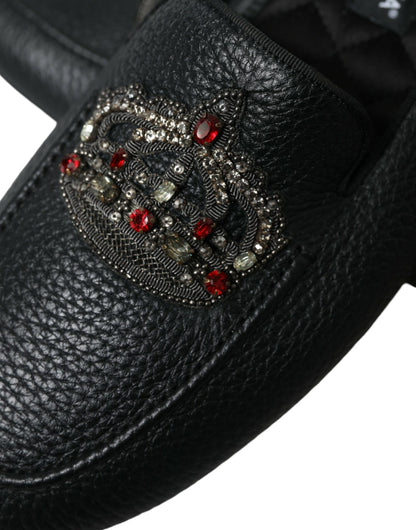 Dolce &amp; Gabbana Dazzling Crystal-Embellished Loafers