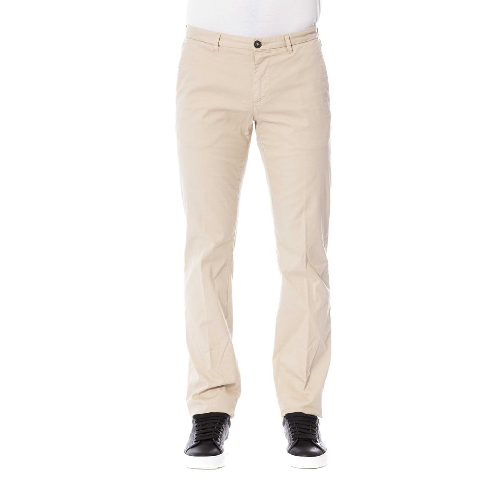 Trussardi Beige Cotton Men&