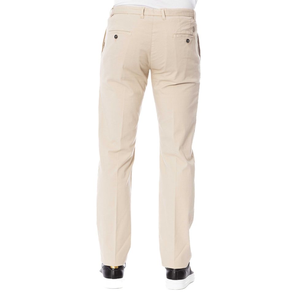 Trussardi Beige Cotton Men&