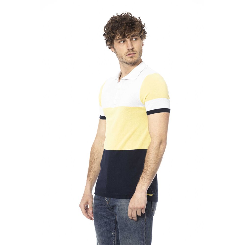 Distretto12 White Cotton Men Polo Shirt