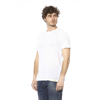 Distretto12 White Cotton Men T-Shirt