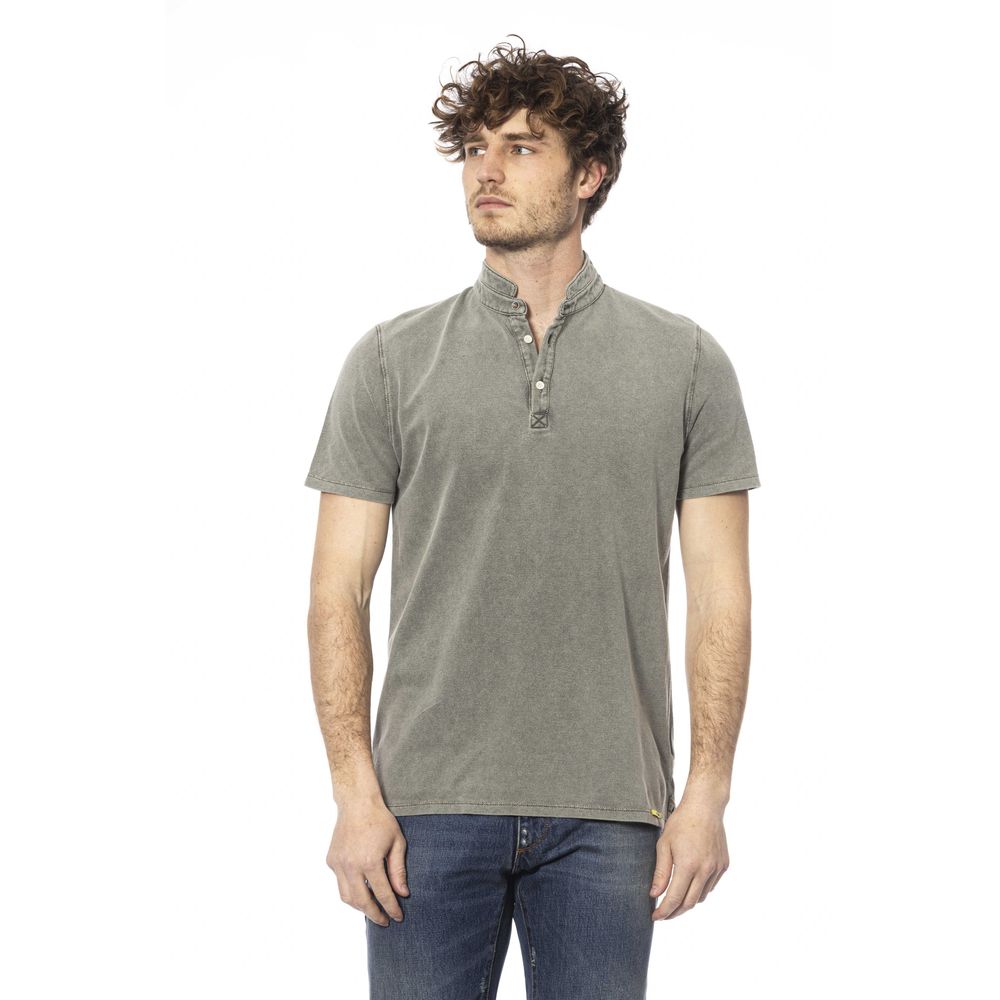 Distretto12 Green Cotton Men T-Shirt