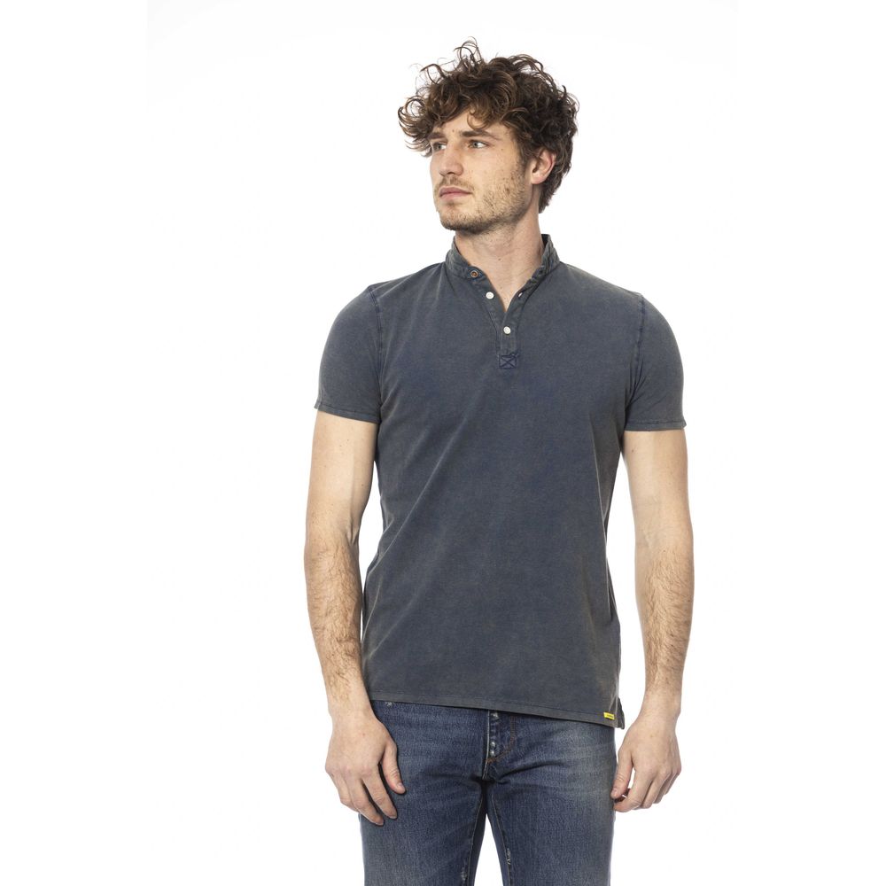 Distretto12 Blue Cotton Men T-Shirt