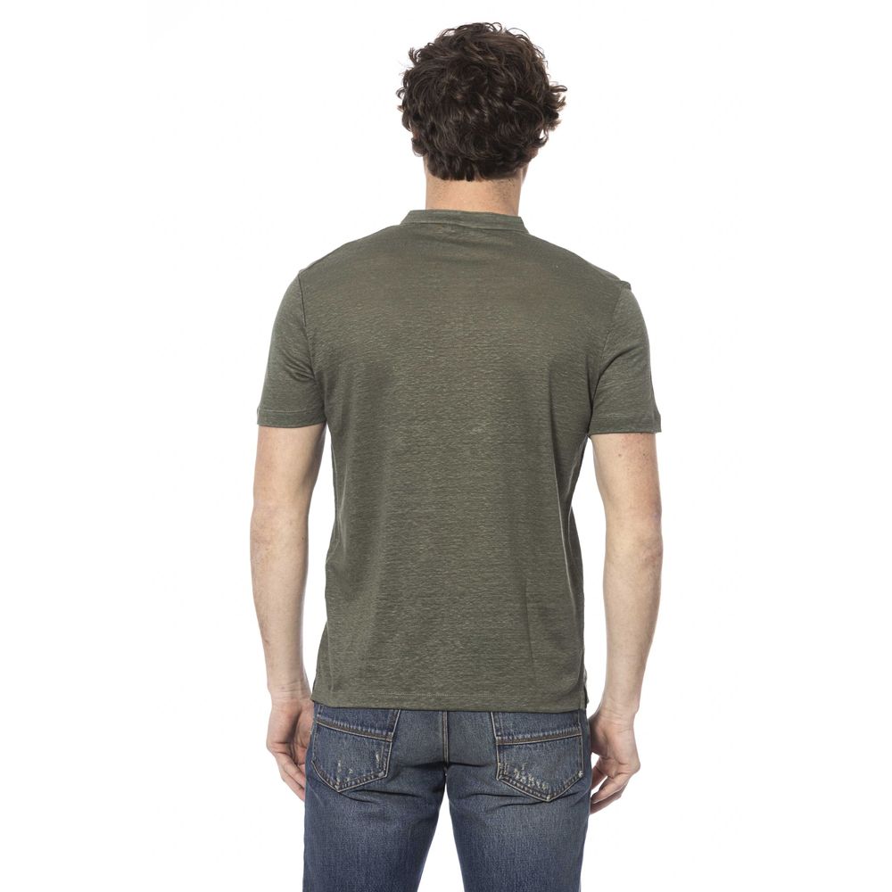 Distretto12 Army Linen Men T-Shirt