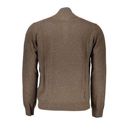 Harmont &amp; Blaine Half-Zip Contrast Detail Sweater