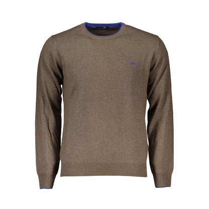 Harmont &amp; Blaine Elegant Crew Neck Contrast Detail Sweater