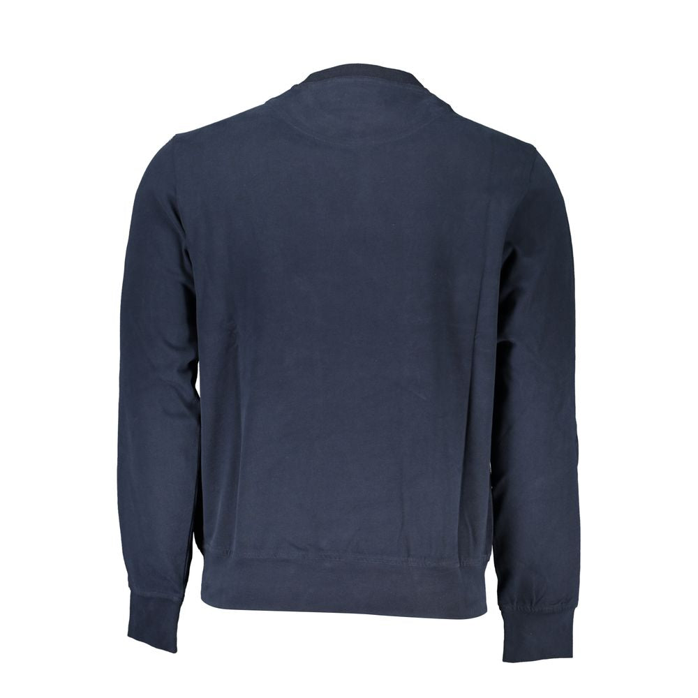 Harmont &amp; Blaine Elegant Blue Crew Neck Sweater