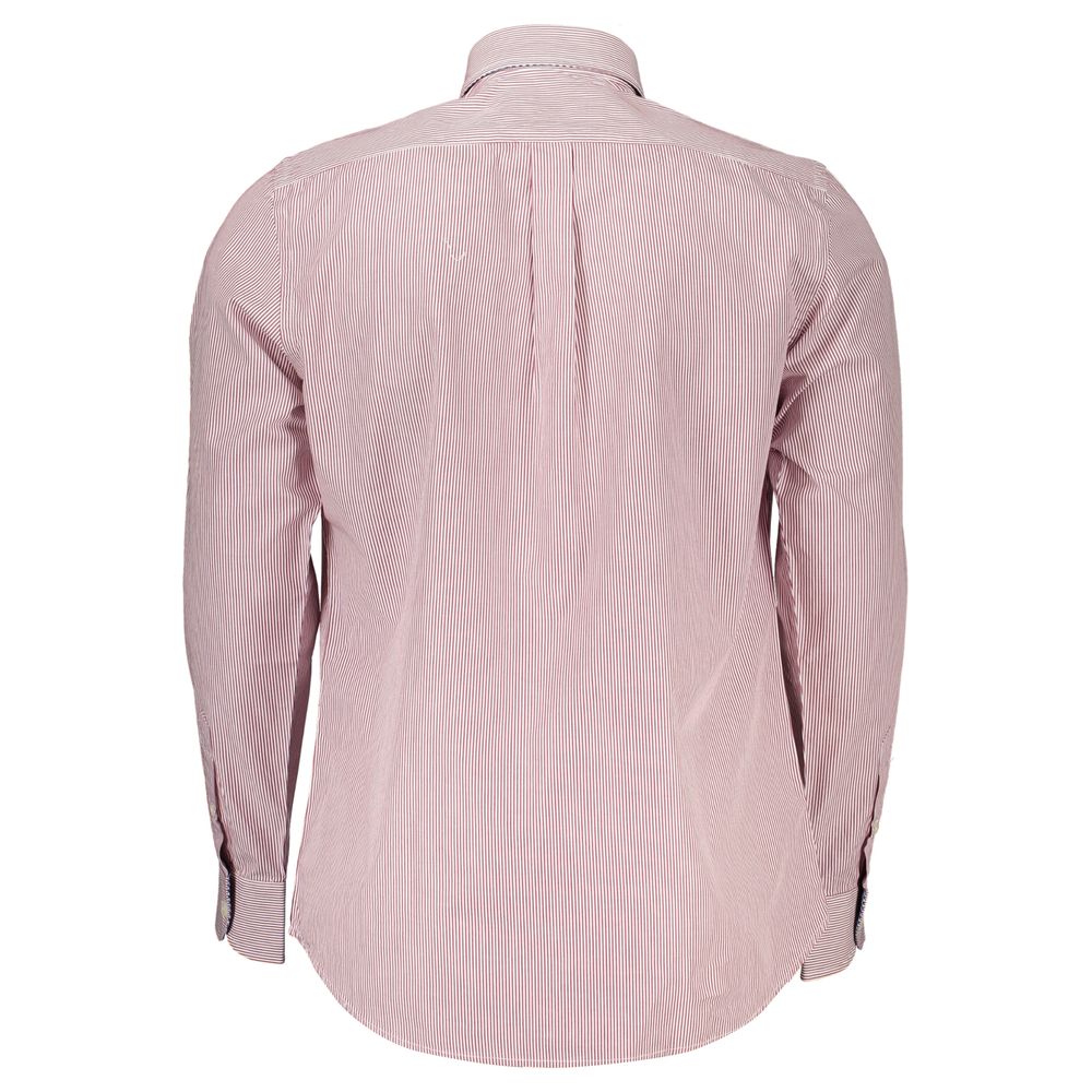 Harmont &amp; Blaine Classic Pink Striped Button-Down Shirt