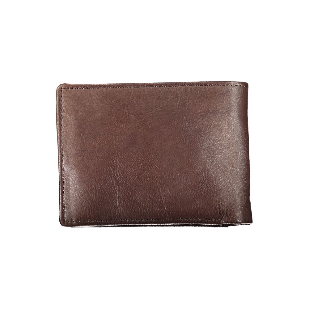 Blauer Elegant Leather Bi-Fold Men&