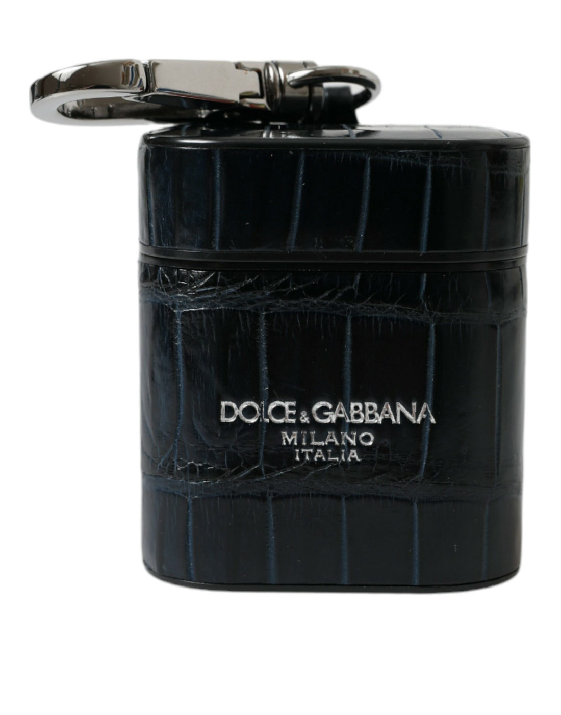 Dolce &amp; Gabbana Chic Crocodile Leather Airpods Case