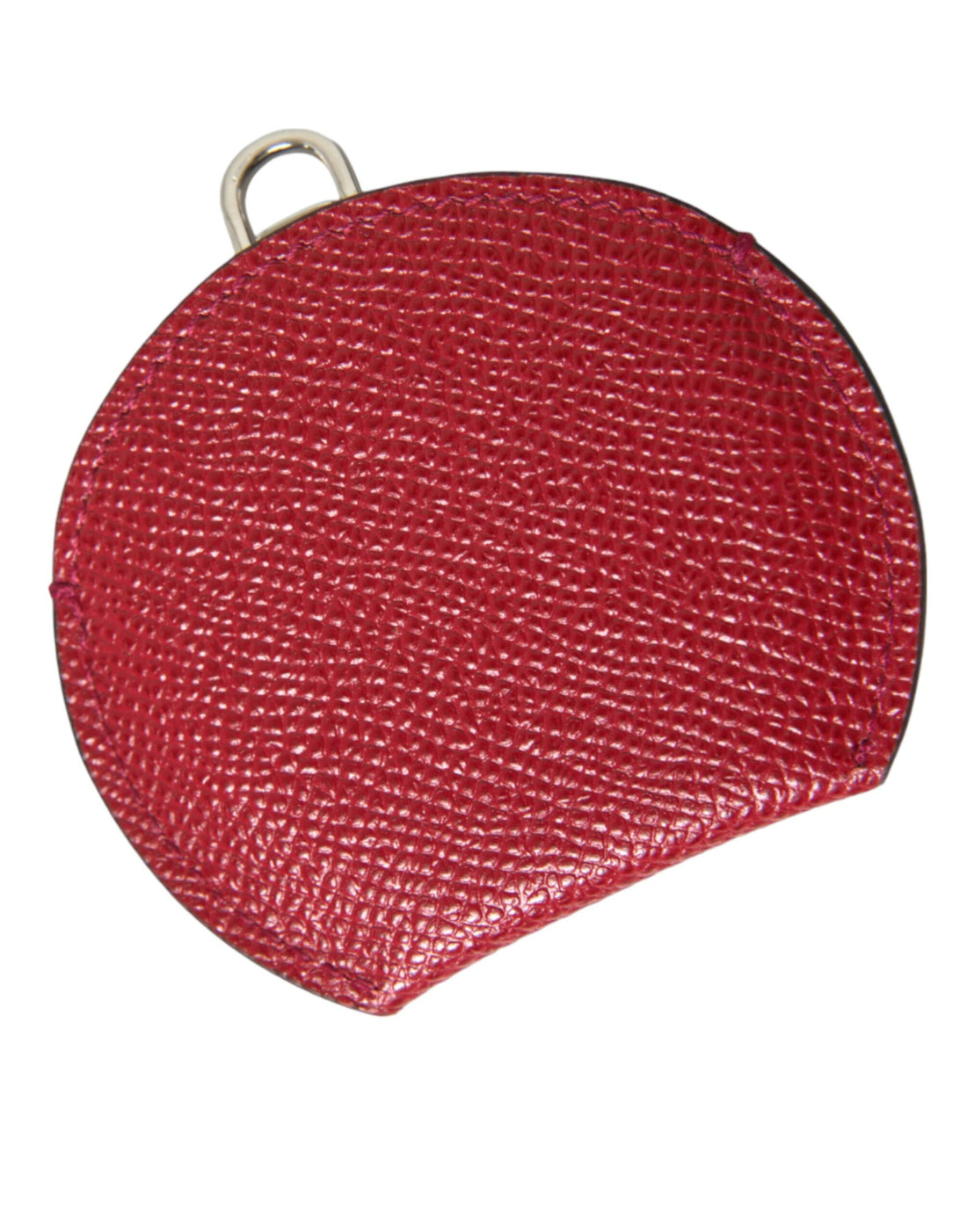 Dolce &amp; Gabbana Elegant Red Leather Mirror Holder