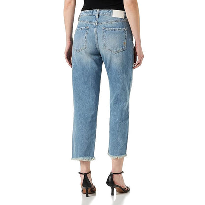 PINKO Blue Cotton Jeans &amp; Pant