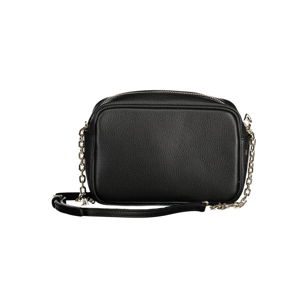 Patrizia Pepe Black Leather Handbag