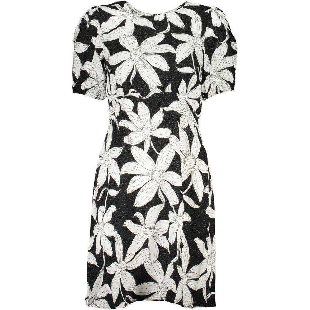 Desigual Black Viscose Dress