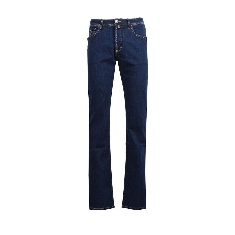 Jacob Cohen Blue Cotton Jeans &amp; Pant