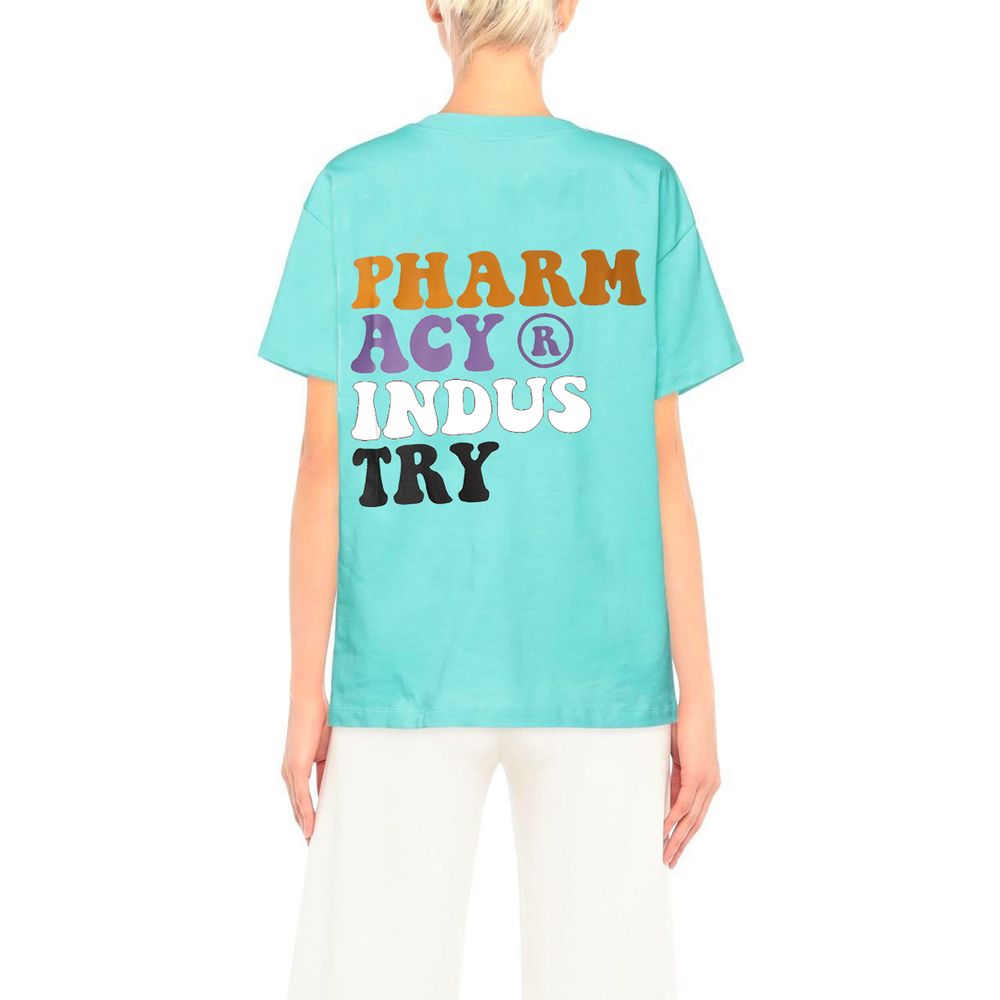 Pharmacy Industry Green Cotton Tops &amp; T-Shirt