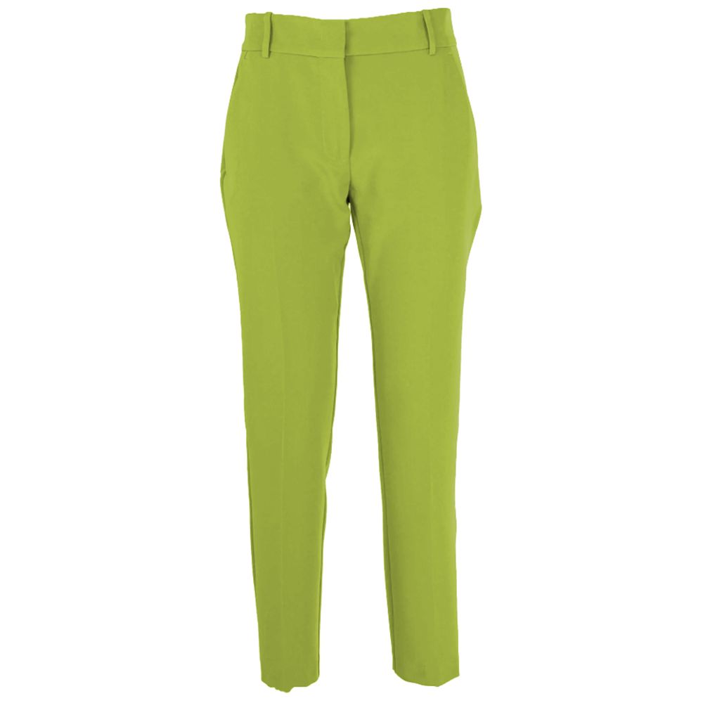 PINKO Green Polyester Jeans &amp; Pant