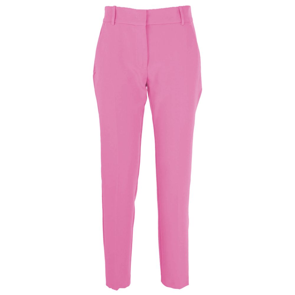 PINKO Pink Polyester Jeans &amp; Pant