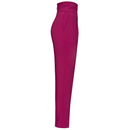 PINKO Purple Polyester Jeans &amp; Pant