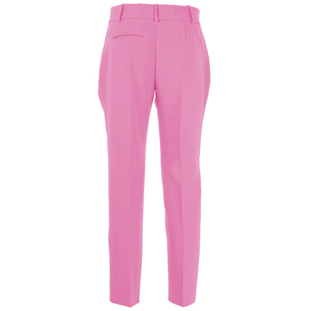 PINKO Pink Polyester Jeans &amp; Pant