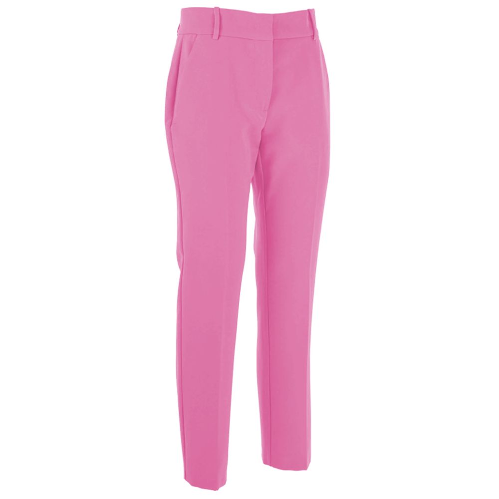 PINKO Pink Polyester Jeans &amp; Pant