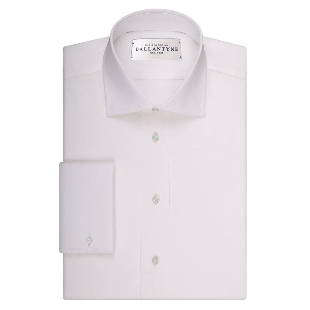 Ballantyne Elegant White Cotton Men&