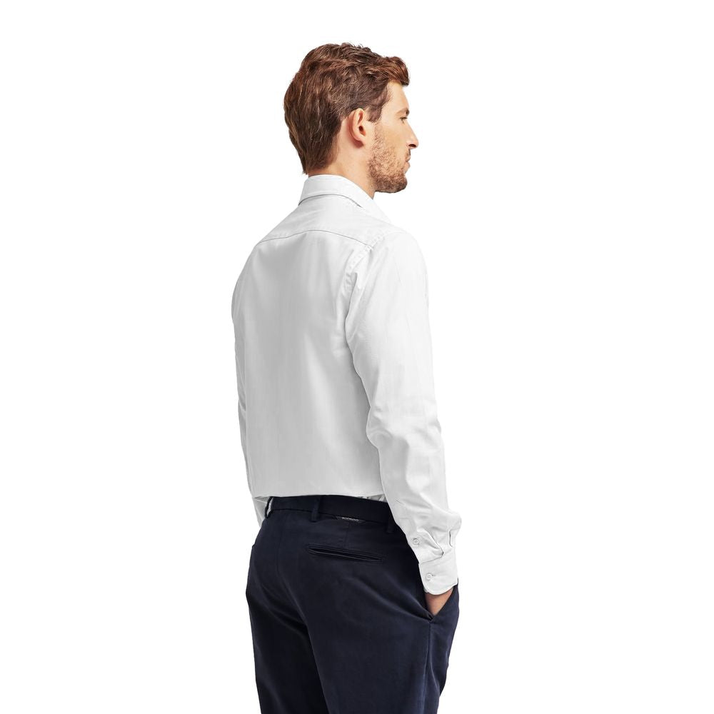 Ballantyne Elegant White Cotton Men&