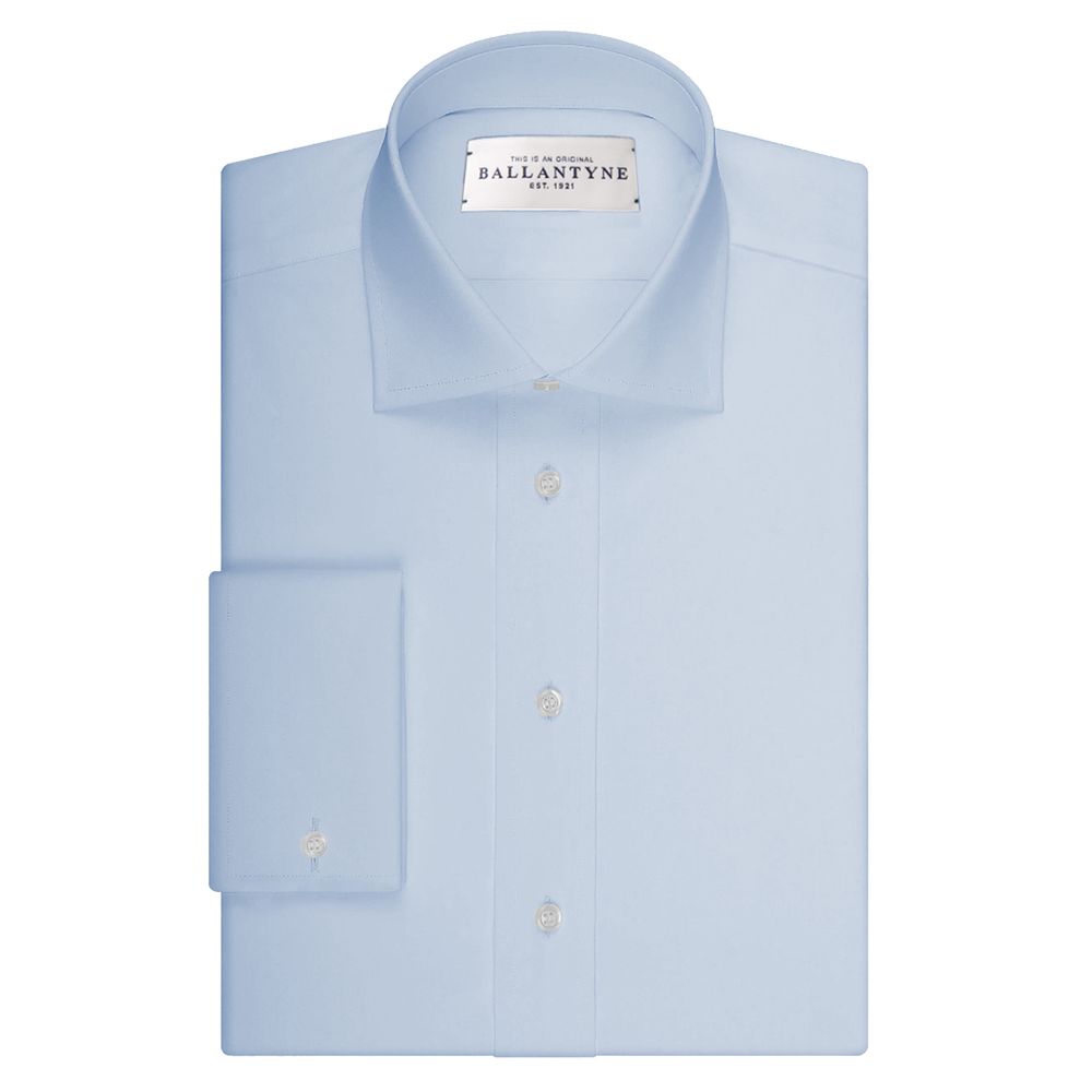 Ballantyne Elegant Light Blue Cotton Men&