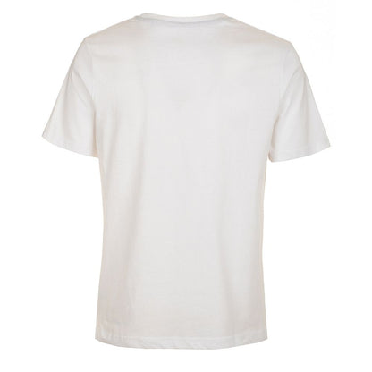 Fred Mello Classic White Crewneck Cotton Tee