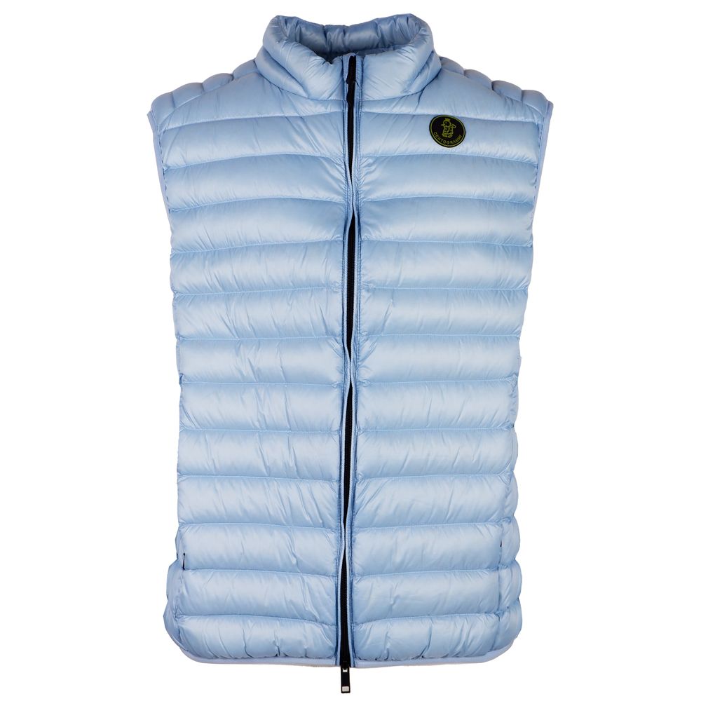 Centogrammi Light Blue Nylon Men Vest