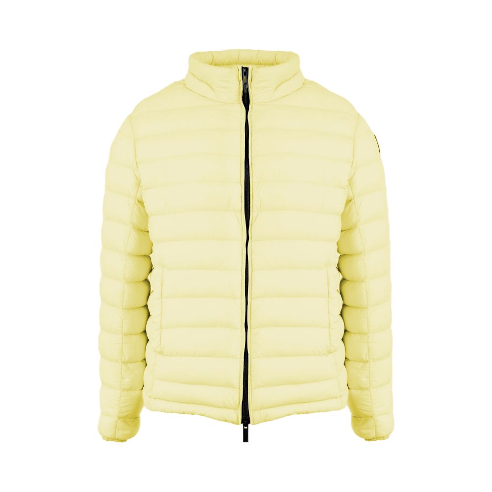 Centogrammi Chic Yellow Nylon Down Jacket