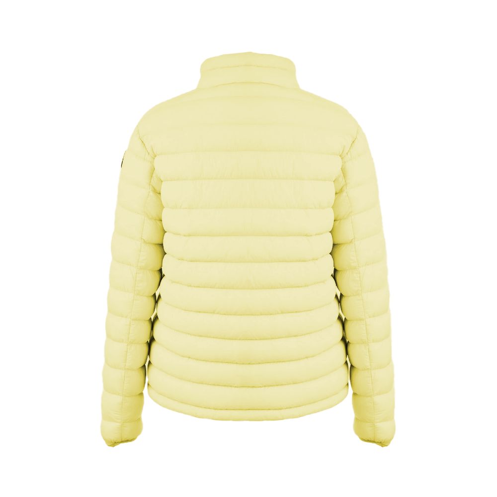 Centogrammi Chic Yellow Nylon Down Jacket