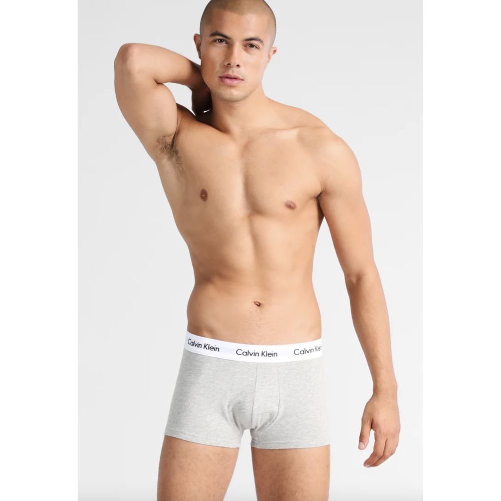 Calvin Klein Sleek Multicolor Cotton Underwear Trio