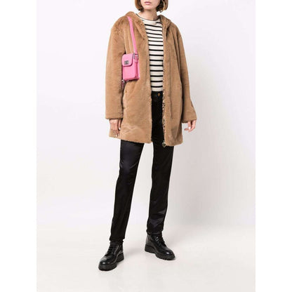 Love Moschino Beige Polyester Women Coat