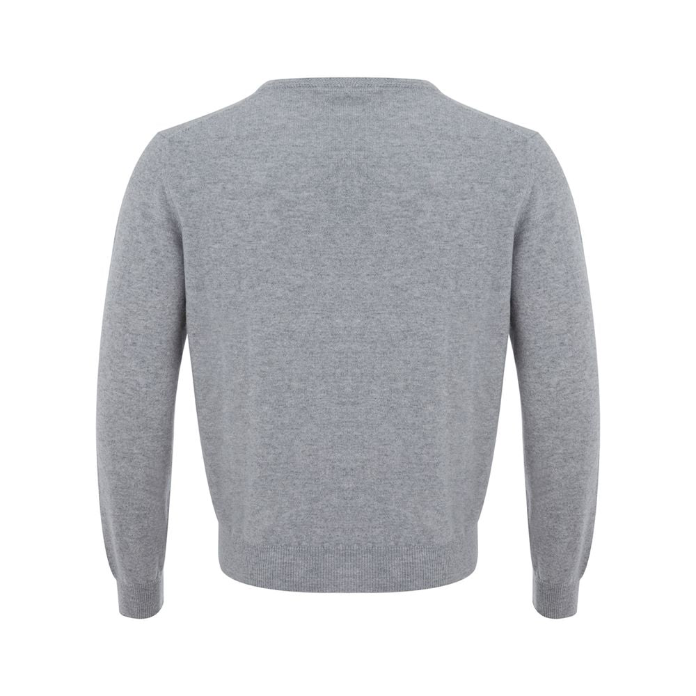 Colombo Elegant Gray Cashmere Men&