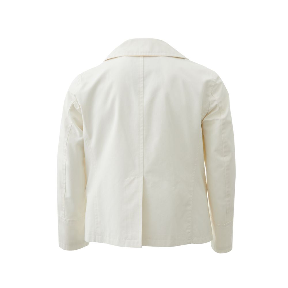 Sealup Elegant White Polyamide Jacket