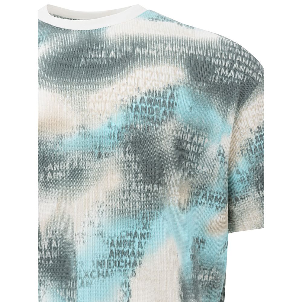 Armani Exchange Chic Multicolor Cotton Tee for Men