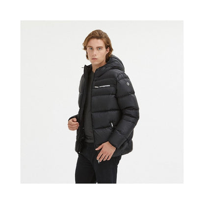 Centogrammi Black Nylon Men Jacket